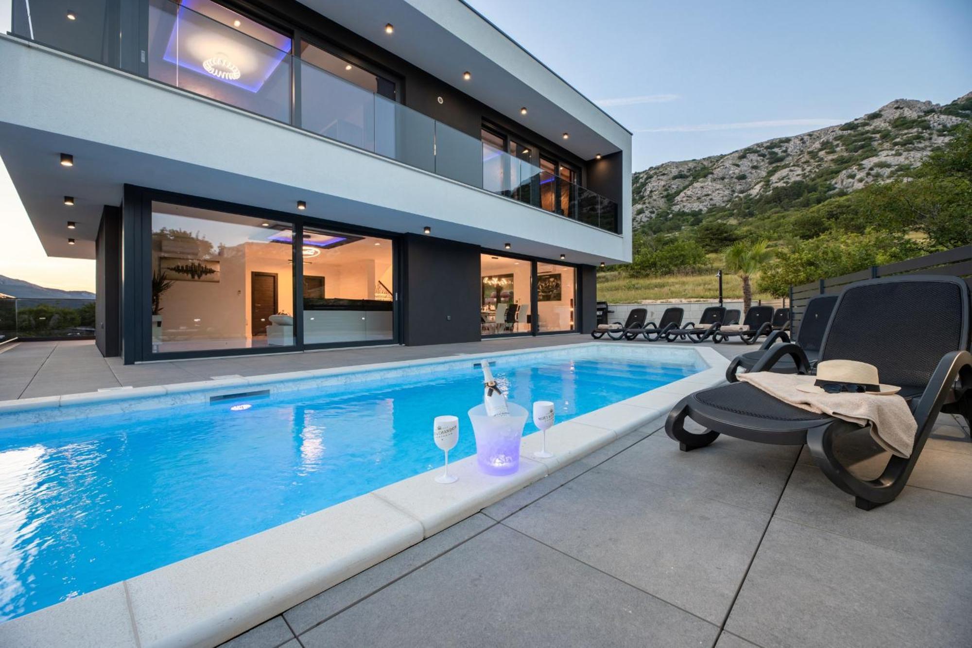 Villa Bellezza Draga Bascanska Екстер'єр фото