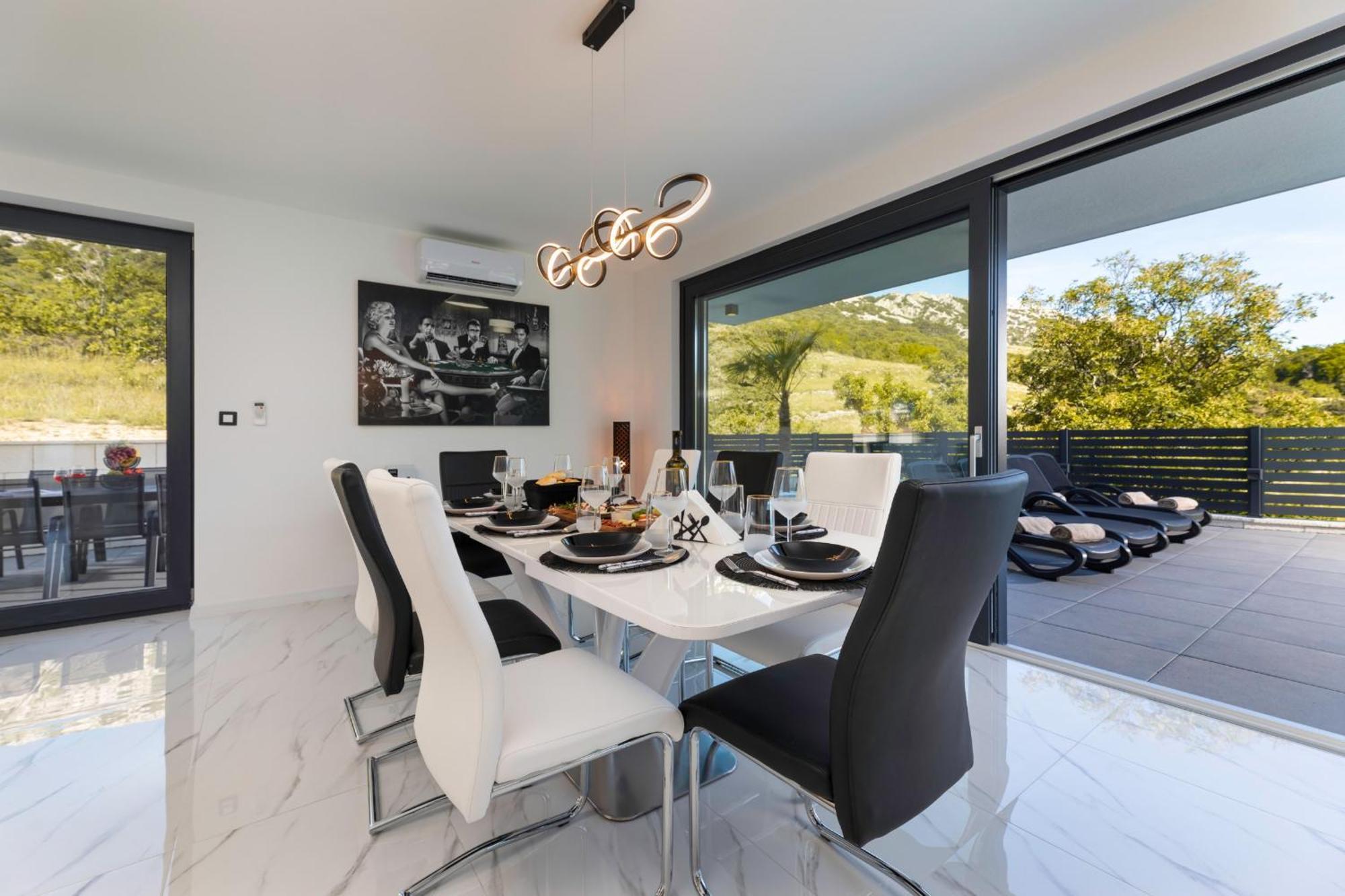 Villa Bellezza Draga Bascanska Екстер'єр фото